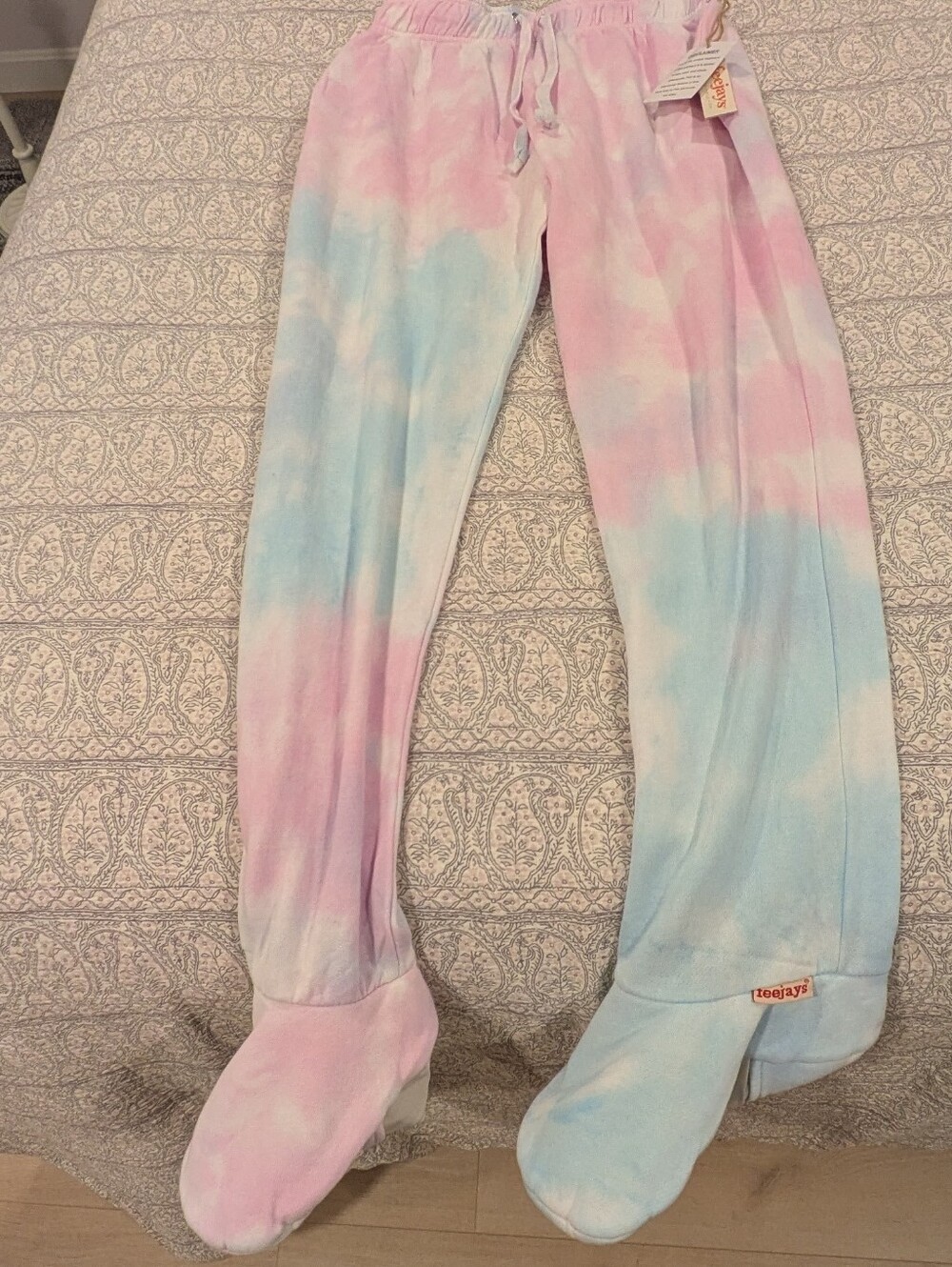 Feejays Sweatpants | Built In Slippers | XS | Cozy | Lounge | Winter | Dorm